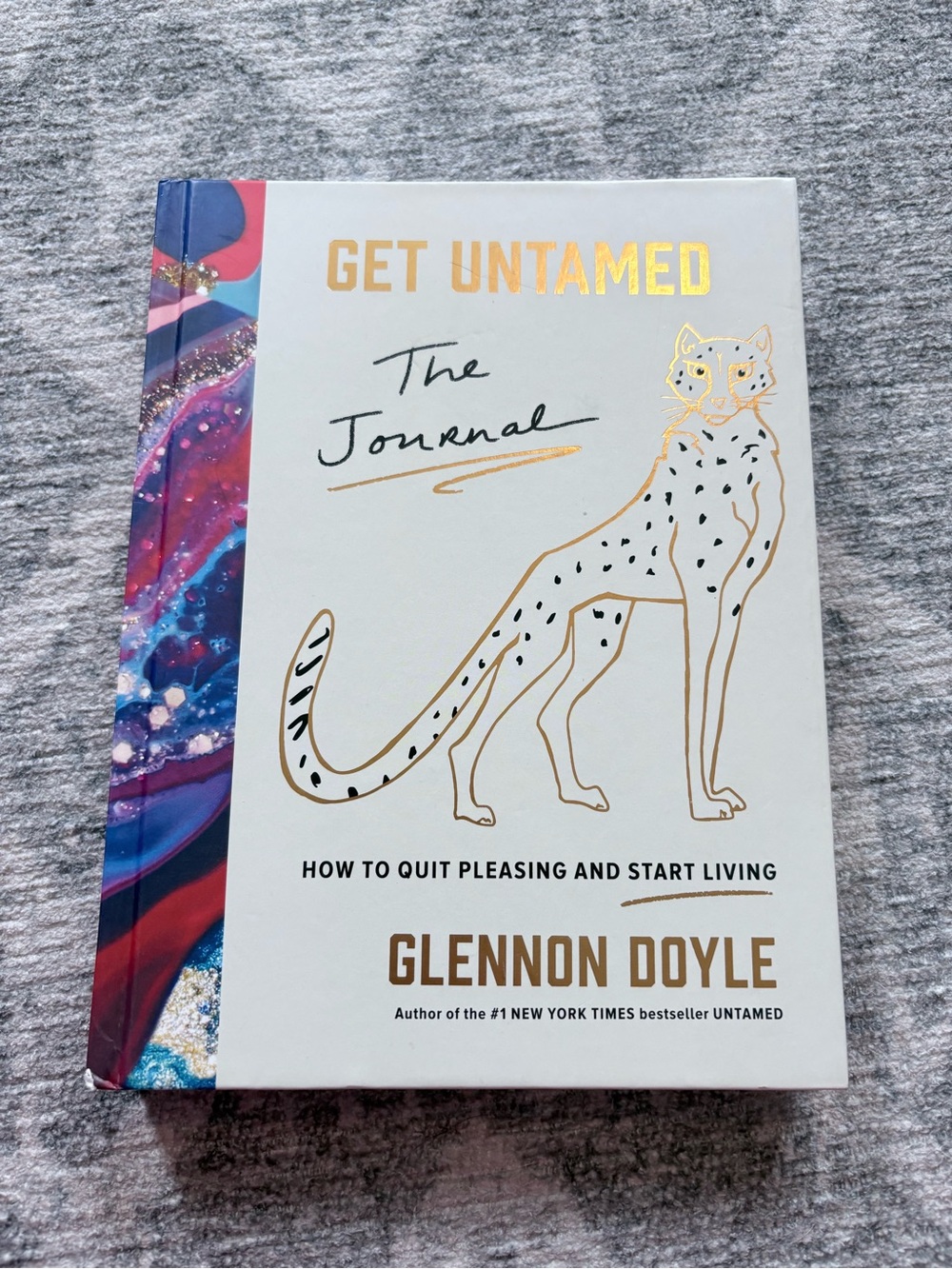Get Untamed The Journal by Glennon Doyle - White & Gold Cover